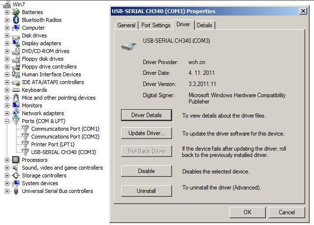 Usb serial ch340 driver windows 7 32 bit